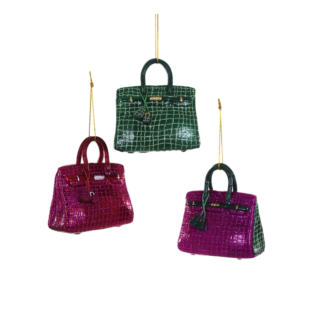 Haute Handbag Ornaments - Set of 3 Assorted