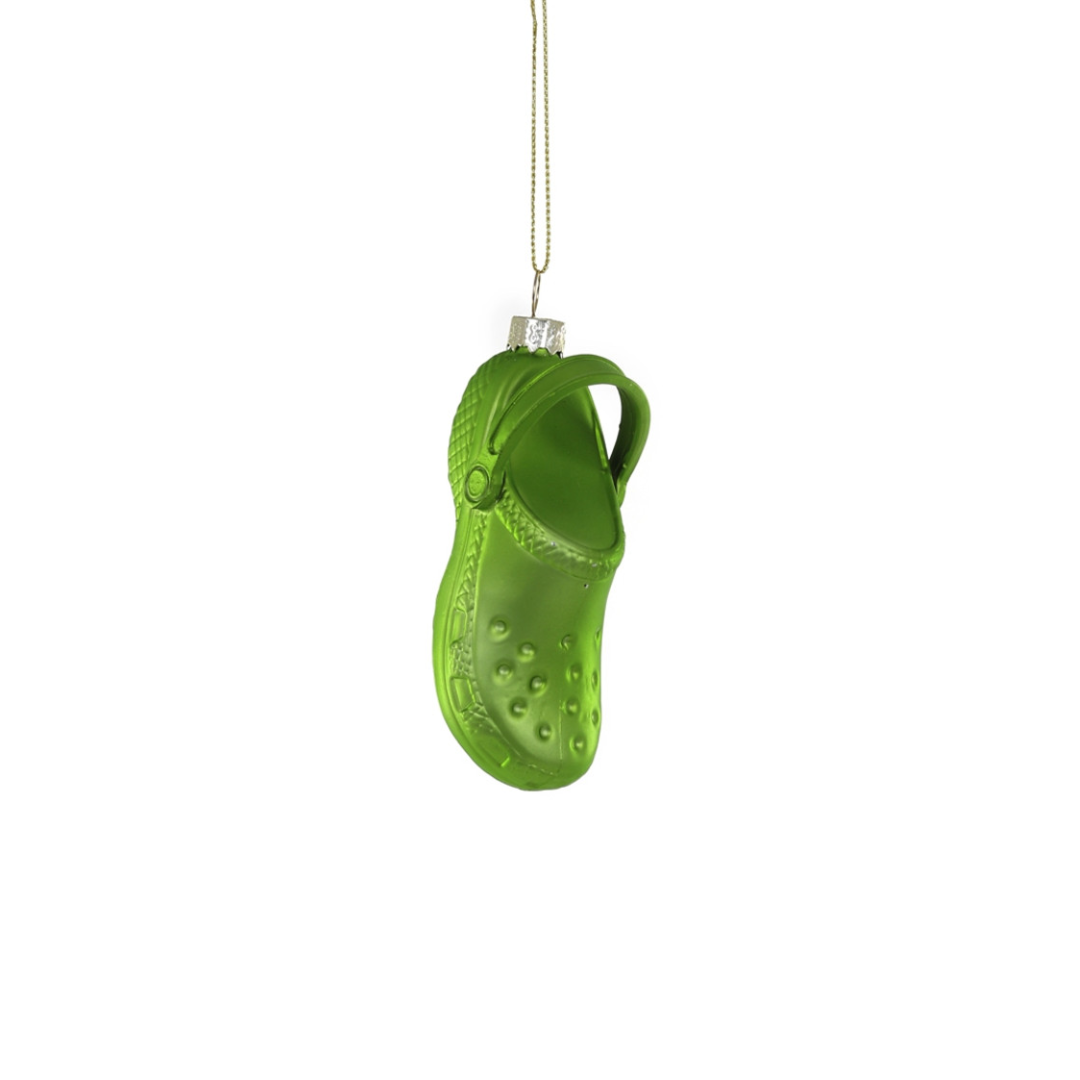 Clog Ornament - Green