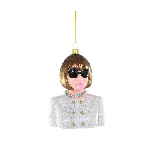 Anna Wintour w/ Bubble Ornament