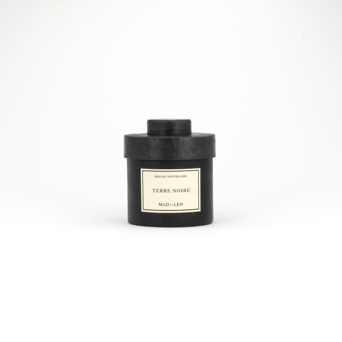 Bougie Apothicaire Petite - Terre Noire / White Wax - Candles by Carlyle Avenue