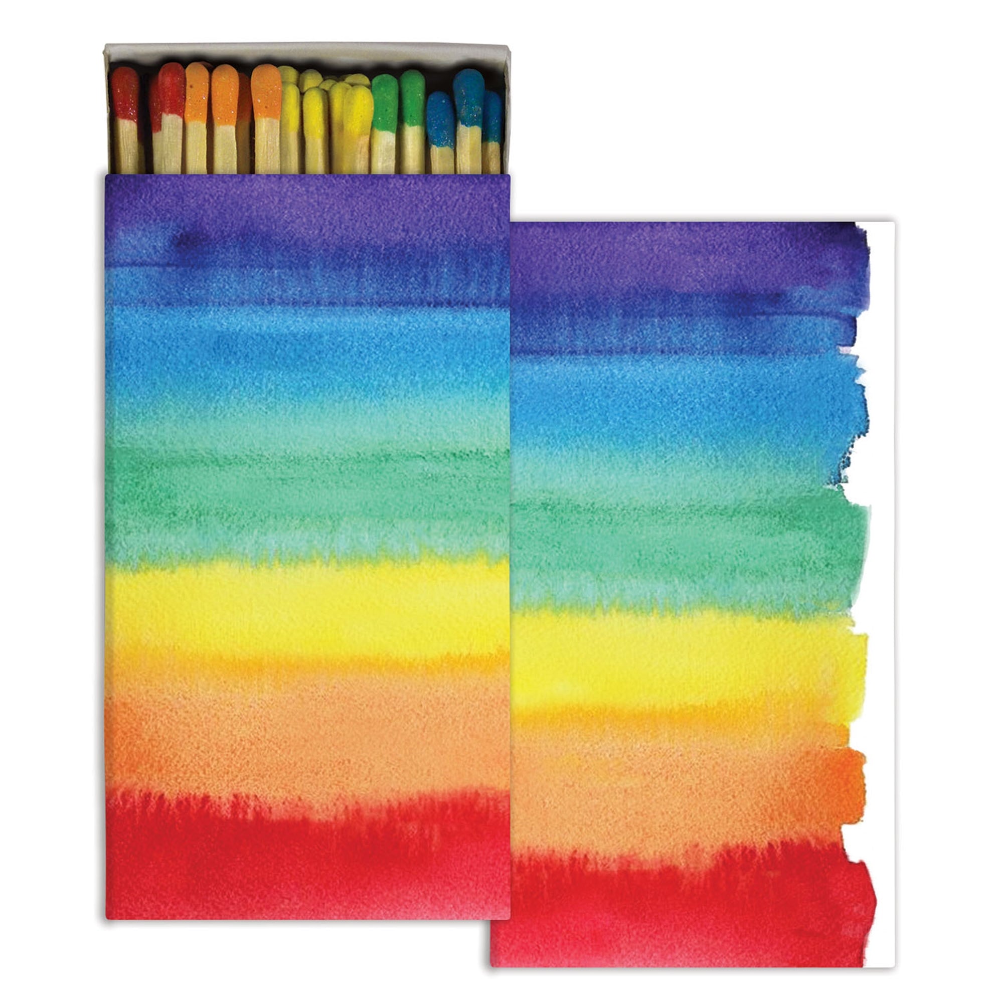Matches - Watercolor Rainbow - Rainbow