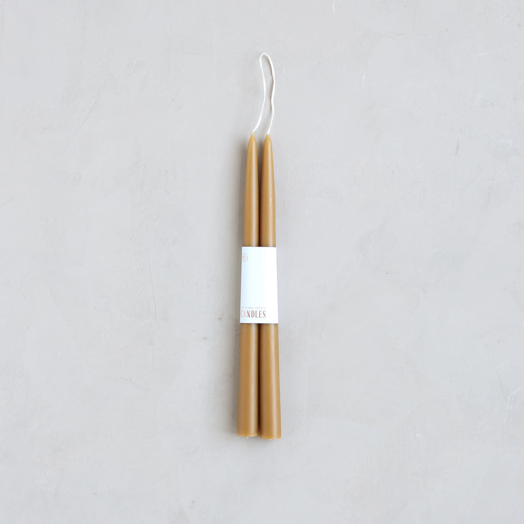 Pair of Taper Candles - Miel - Candles by Carlyle Avenue