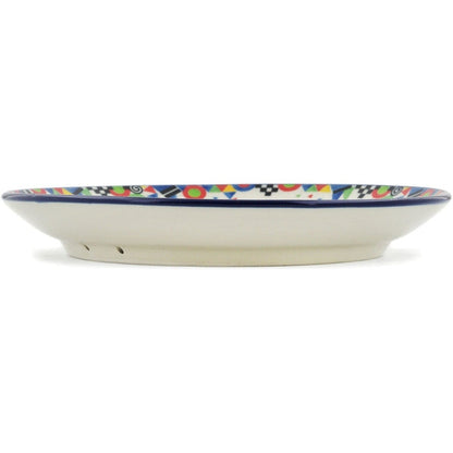 Triangles, Circles & Squares UNIKAT Dinner Plate - 10½" - Dinnerware by Carlyle Avenue