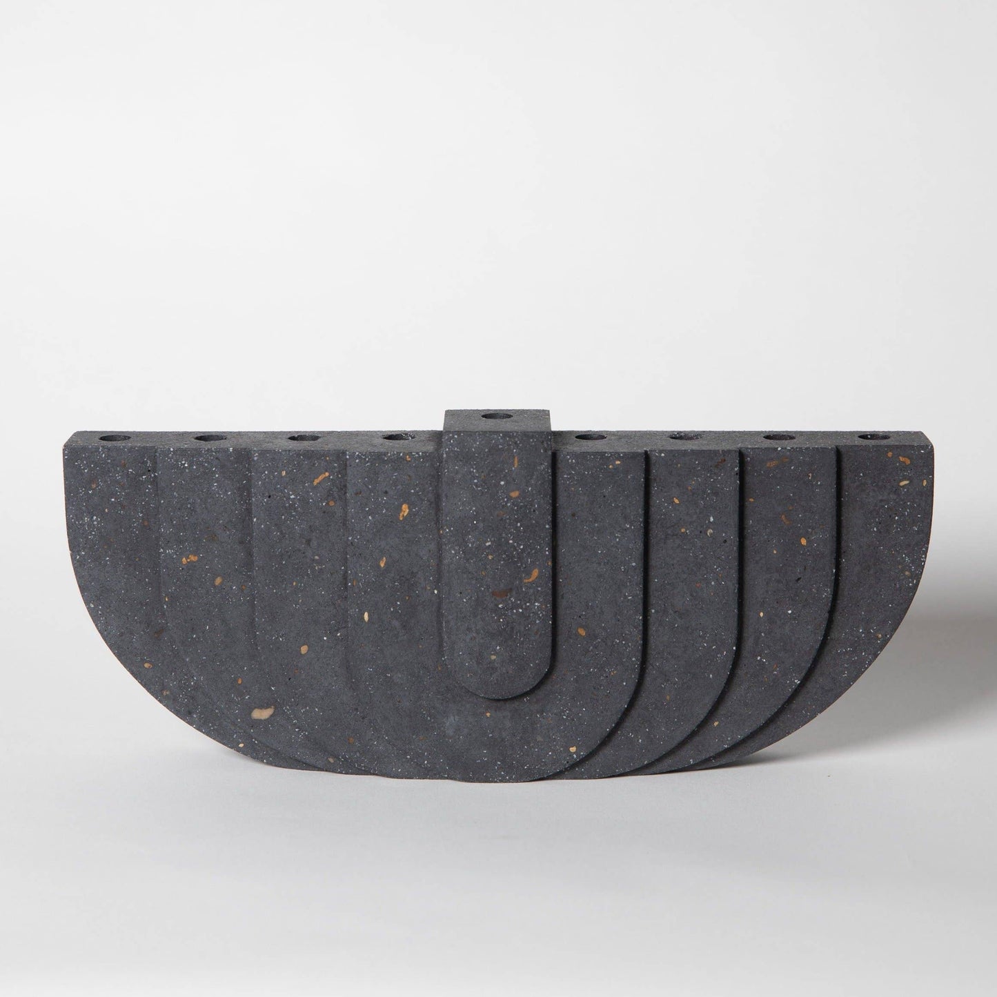 Menorahs: Black Terrazzo -  by Carlyle Avenue
