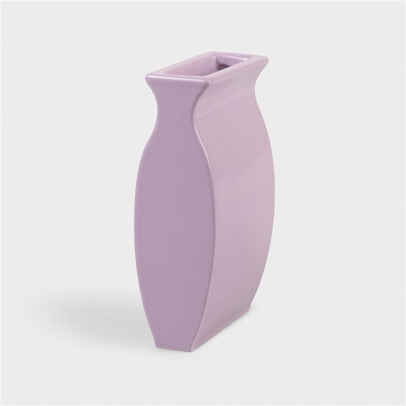 Wiggle Vase - Lilac & Yellow