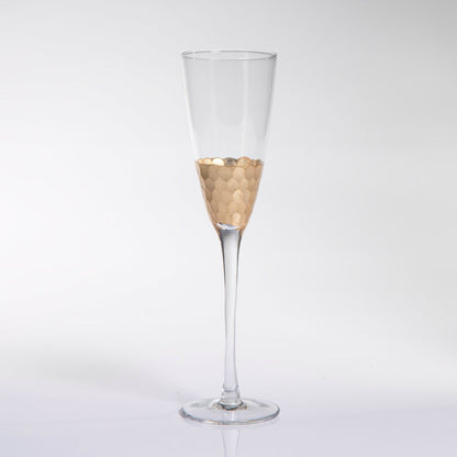 Gold Leaf Fez Stemware - Set of 4 - Stemware by Carlyle Avenue
