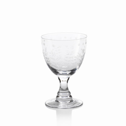 Spring Leaves Glassware - Set of 4 - Drinkware by Carlyle Avenue