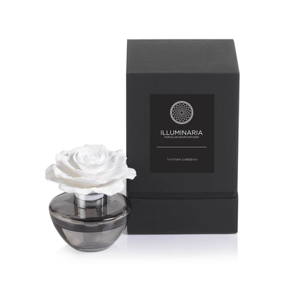 Illuminaria Porcelain Diffuser in Gray Bottle - Diffusers by Carlyle Avenue