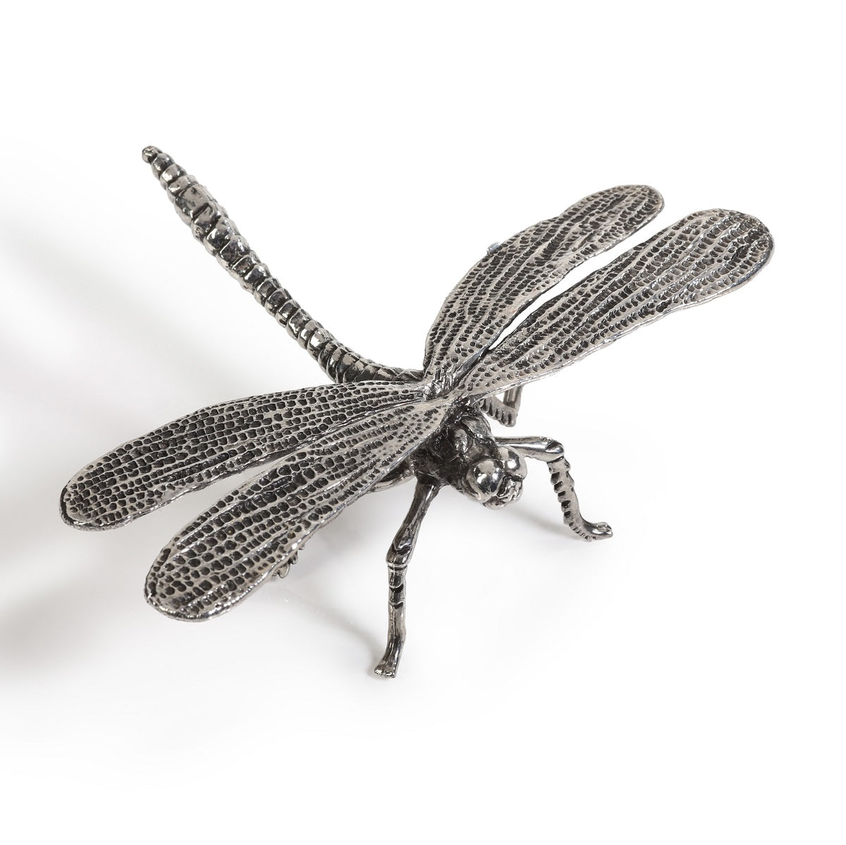 Decorative Antique Pewter Dragonfly