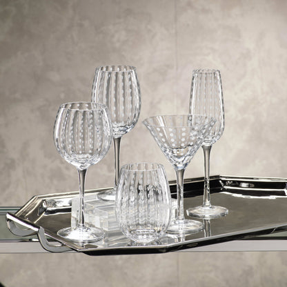 White Dot Glassware - Set of 6 - Drinkware by Carlyle Avenue