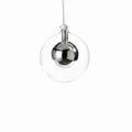 Double Glass Ball Ornament - Silver - Ornaments by Carlyle Avenue