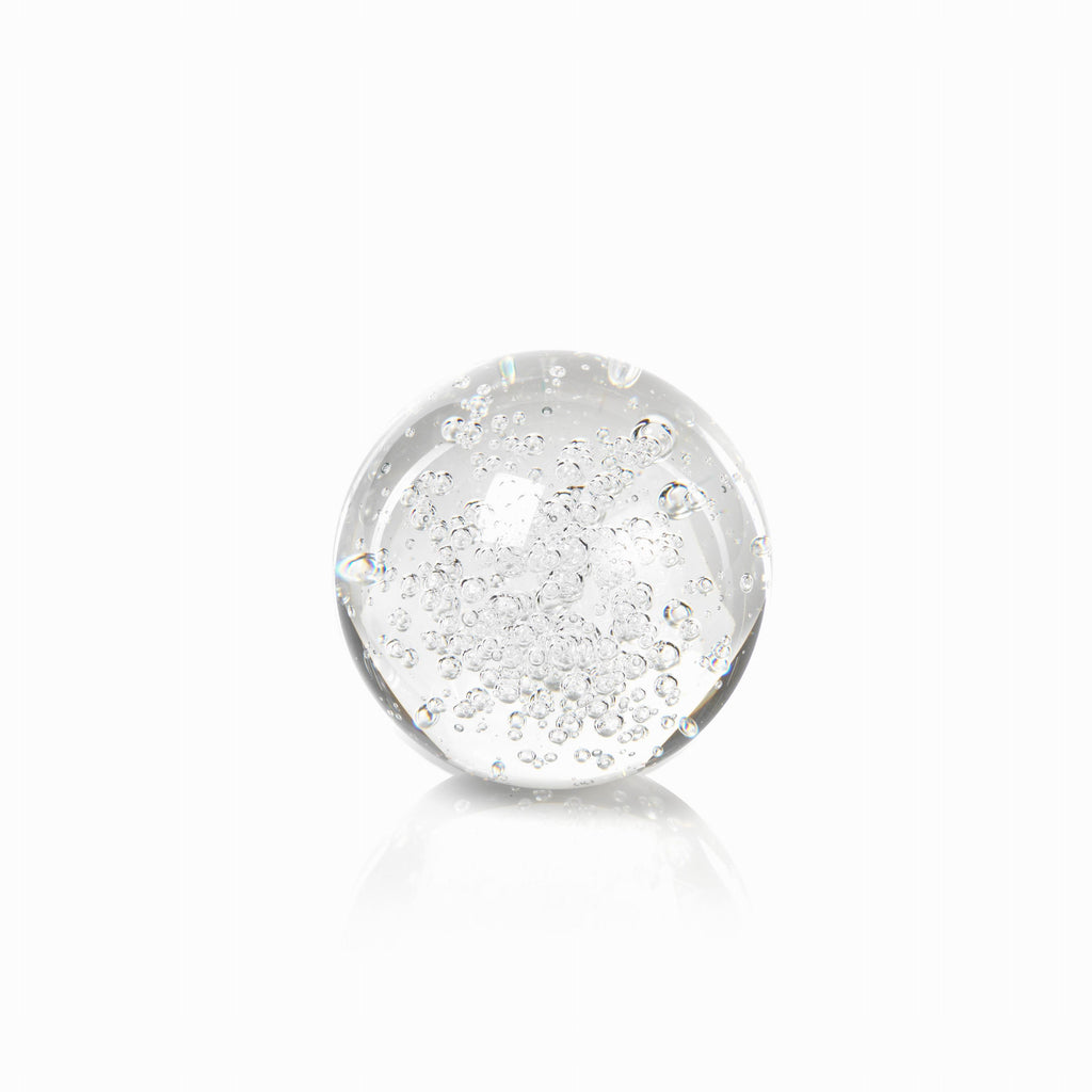 Crystal Fill Ball with Bubbles - Decorative Accessories by Carlyle Avenue