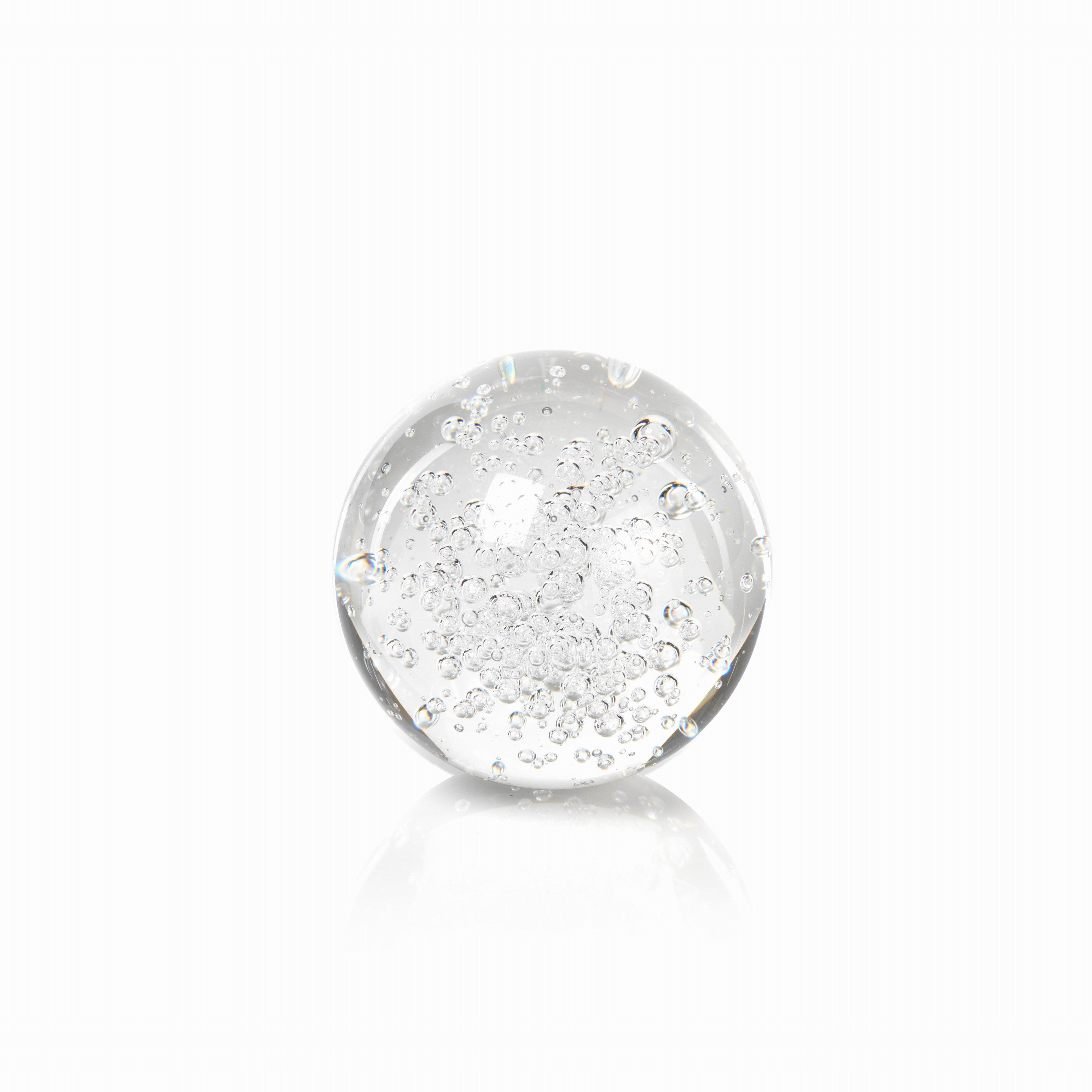 Crystal Fill Ball with Bubbles - Decorative Accessories by Carlyle Avenue