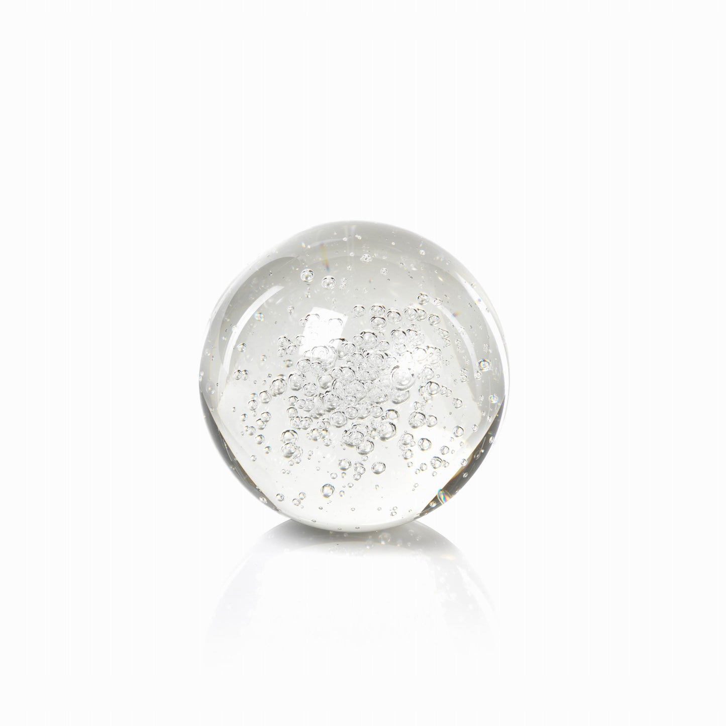 Crystal Fill Ball with Bubbles - Decorative Accessories by Carlyle Avenue