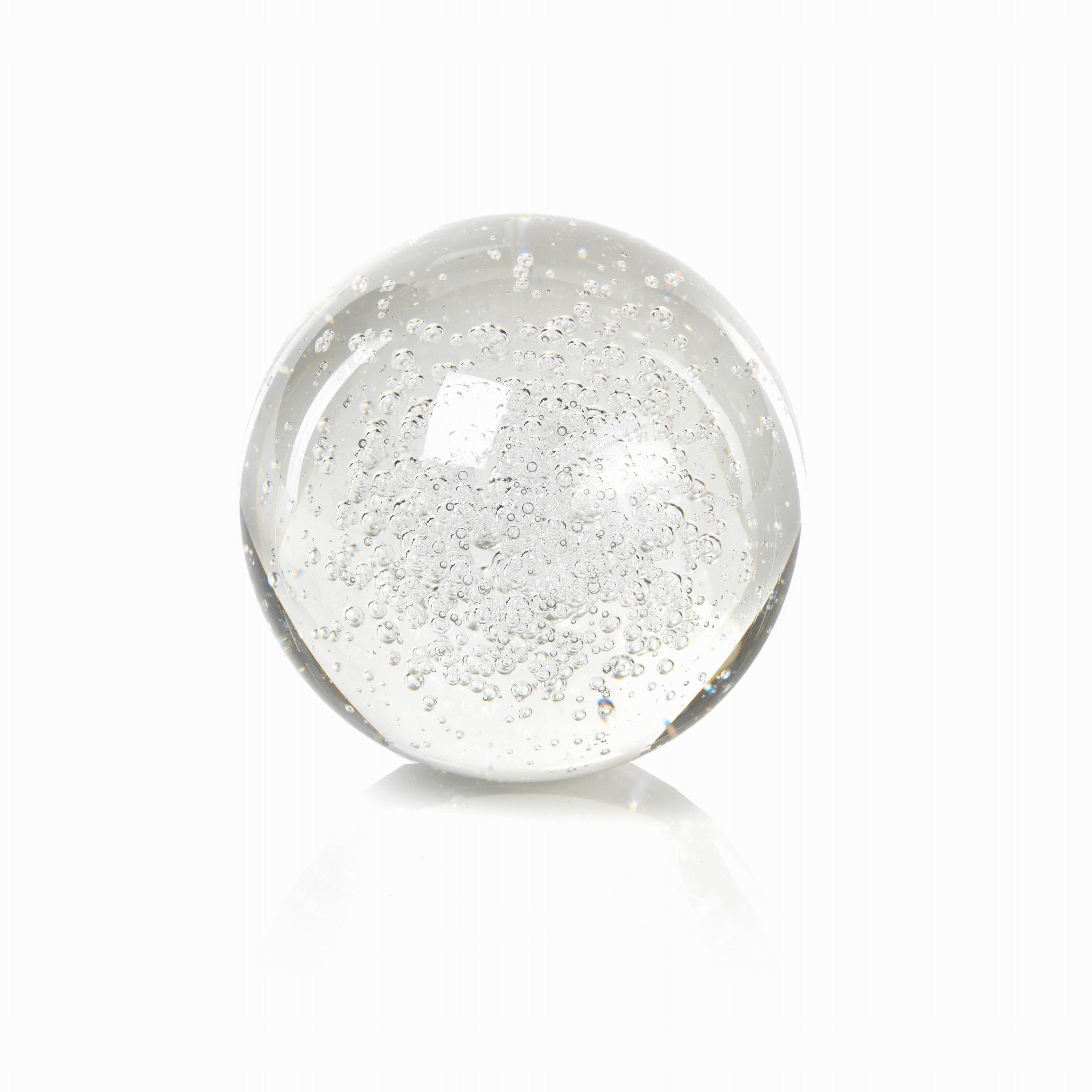 Crystal Fill Ball with Bubbles - CARLYLE AVENUE