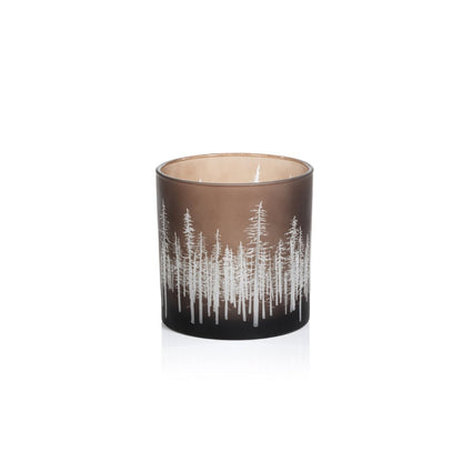 Birch Etched LED Hurricane - Hurricane by Carlyle Avenue
