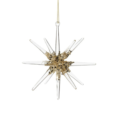 Glass 3D Snowflake Ornament - Ornaments by Carlyle Avenue