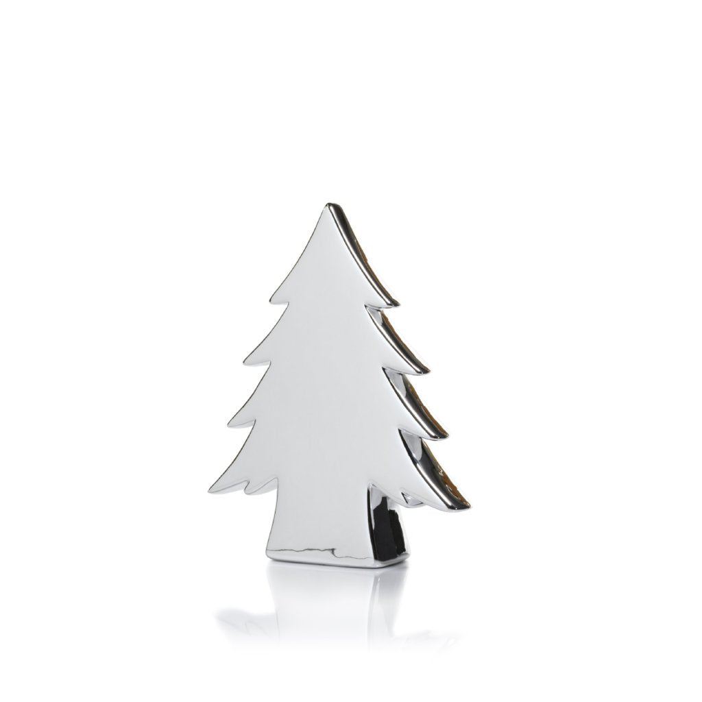 Teton Silver Ceramic Tree - CARLYLE AVENUE