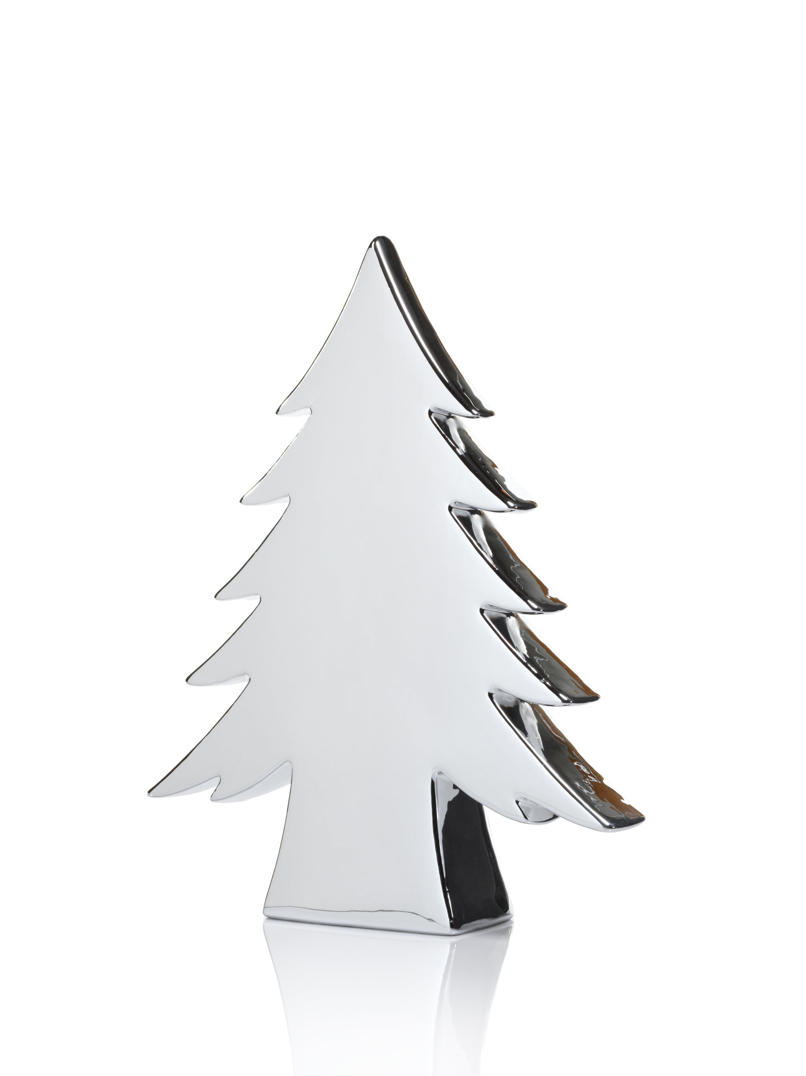 Teton Silver Ceramic Tree - CARLYLE AVENUE