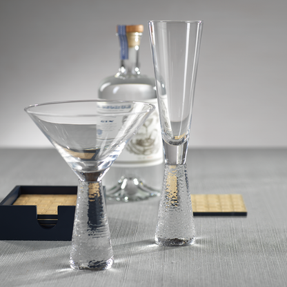 Livogno Hammered Stem Drinkware - Drinkware by Carlyle Avenue