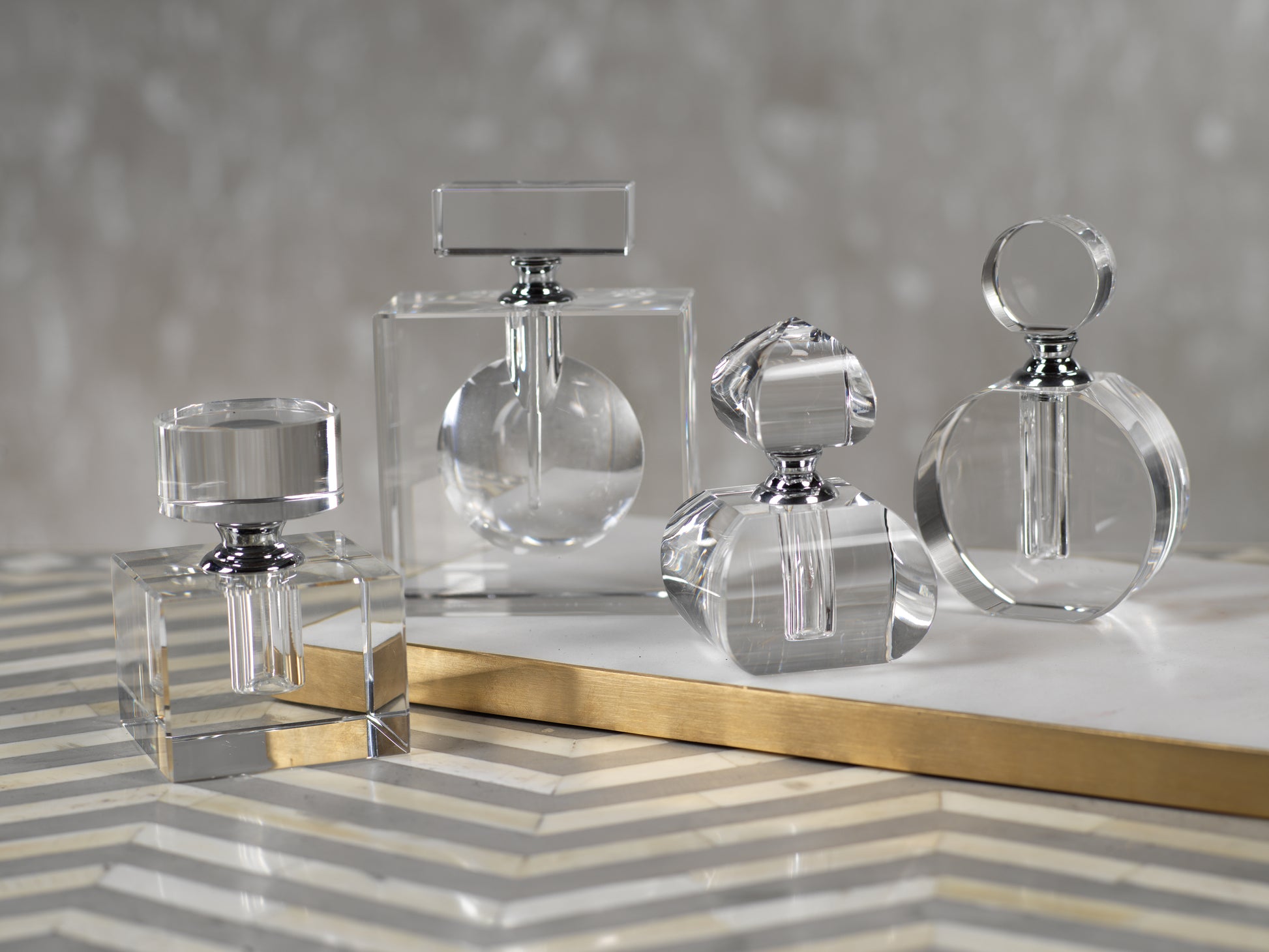 Mini Modern Morocco Perfume Bottles - CARLYLE AVENUE