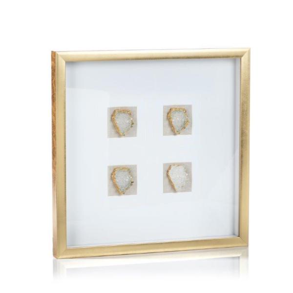 Gold Framed Crystals - CARLYLE AVENUE