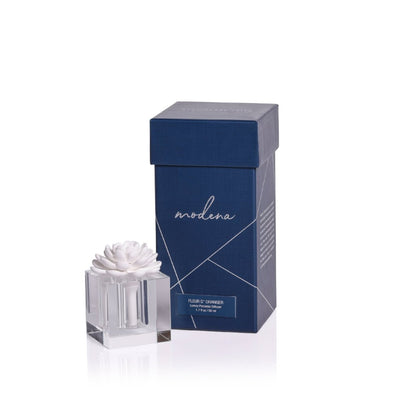 Modena Porcelain Flower Diffuser - Small - Diffusers by Carlyle Avenue