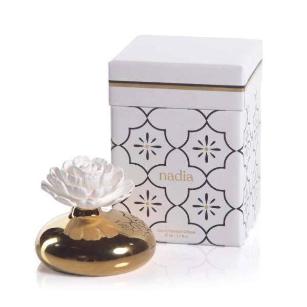 Nadia Porcelain Flower Diffuser - CARLYLE AVENUE