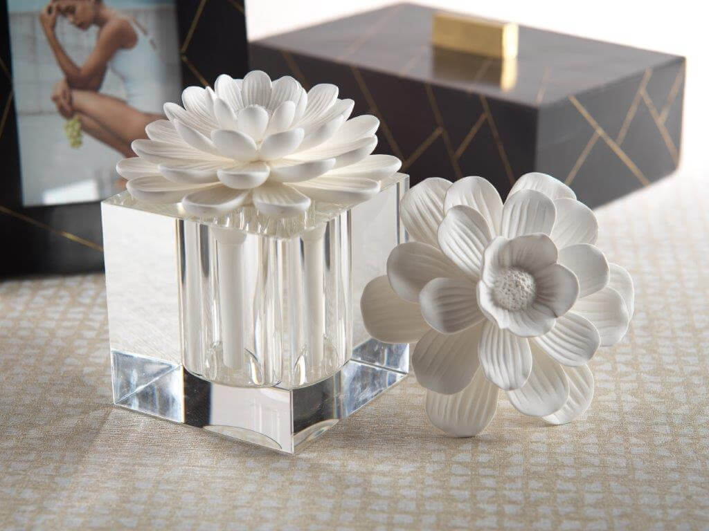 Modena Large Flower Diffuser Set - Diffusers by Carlyle Avenue