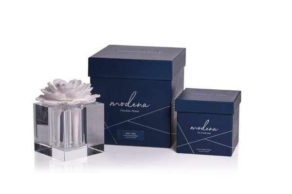 Modena Large Porcelain Flower Diffuser | Four Fragrances