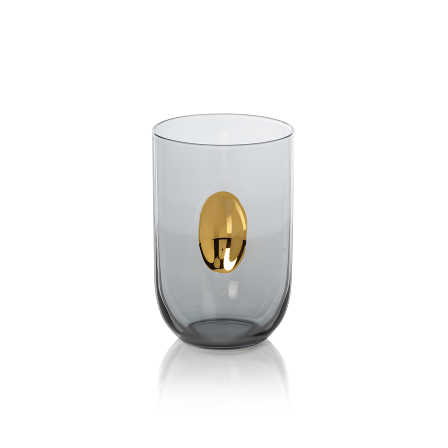 Aperitivo Tumbler with Gold Accent - Set of 4