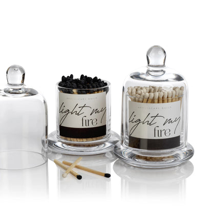 Light My Fire Matches - Apothecary Jar - Matches by Carlyle Avenue