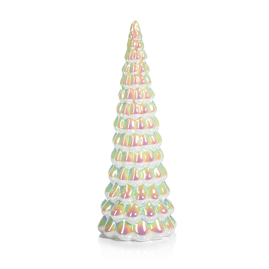 Lit Luster Tree LED Luster Tree - White Rainbow – CARLYLE AVENUE