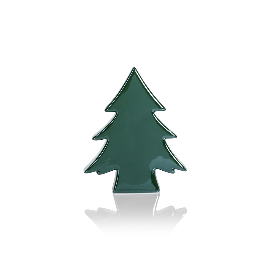 Teton Pearl Green Ceramic Tree