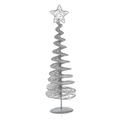 Swirl Wire Tree - Silver - Christmas Trees by Carlyle Avenue