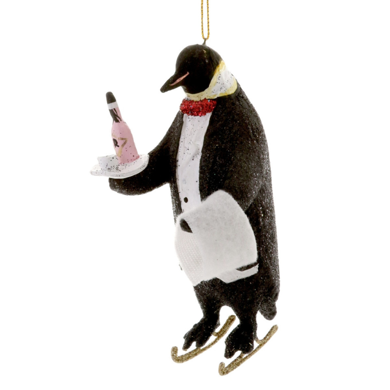 Penguin Butler Ornament