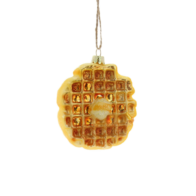 Eggo Waffle Ornament