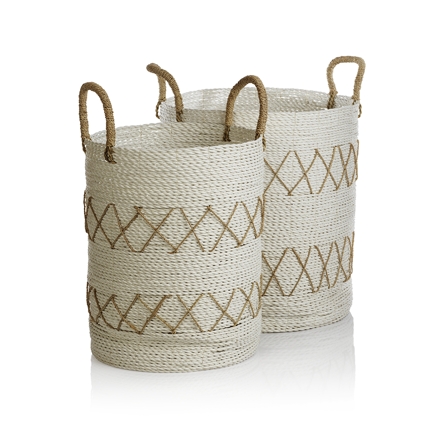 Salento Agel Baskets - Set of 2 Assorted