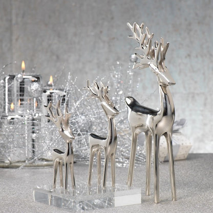 Reindeer Decorative Figures - Christmas Decor by Carlyle Avenue