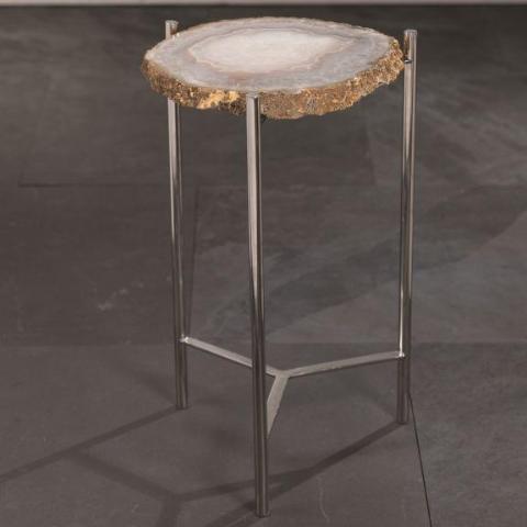 Savona Agate Accent Table - CARLYLE AVENUE