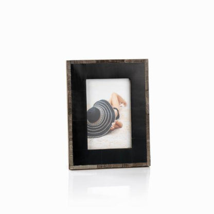 Palm Desert Chiseled Horn Photo Frame - Picture Frames by Carlyle Avenue
