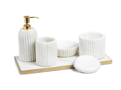 Marmo Marble Vanity Set - Decorative Accessories by Carlyle Avenue