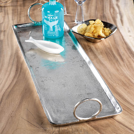 Costa Brava Raw Aluminum Tray