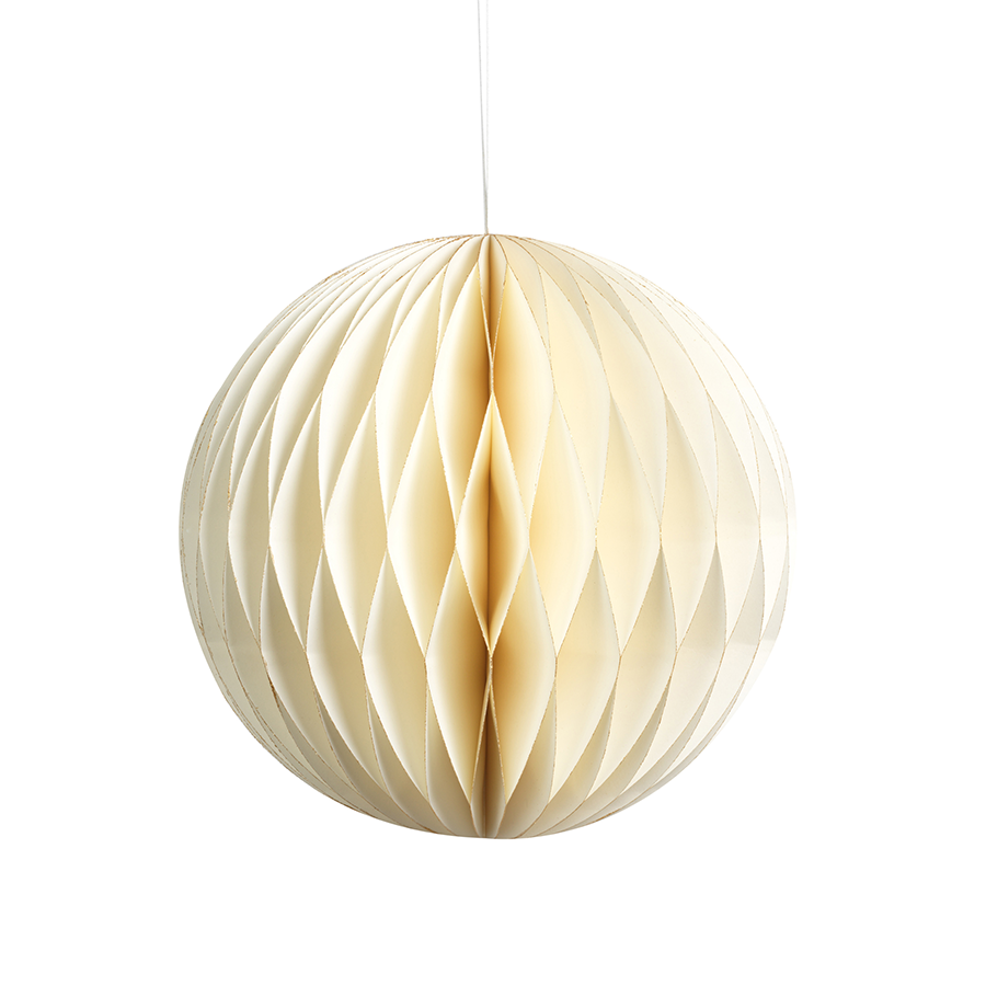 Wish Paper Decorative Tree & Ornaments - Ivory - Christmas Decor by Carlyle Avenue