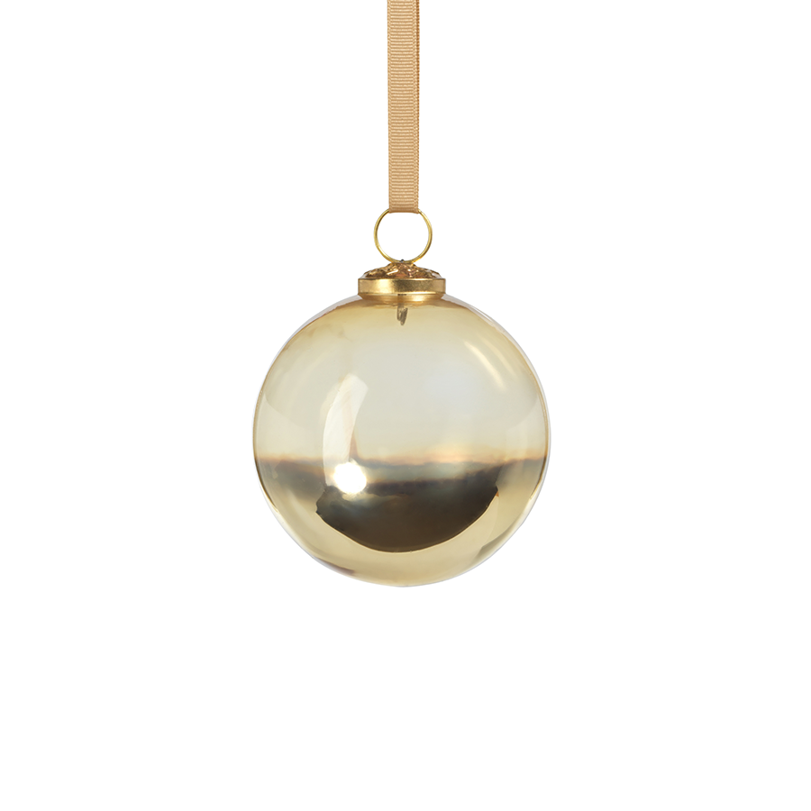Ombre Luster Ornament - Gold