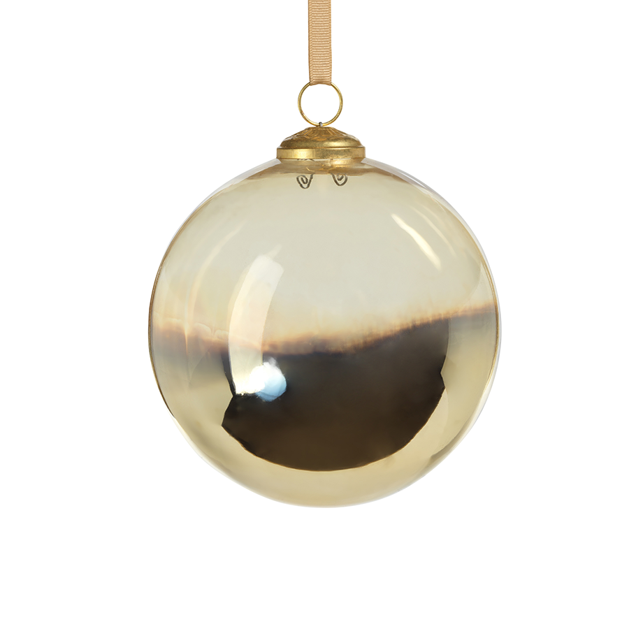 Ombre Luster Ornament - Gold