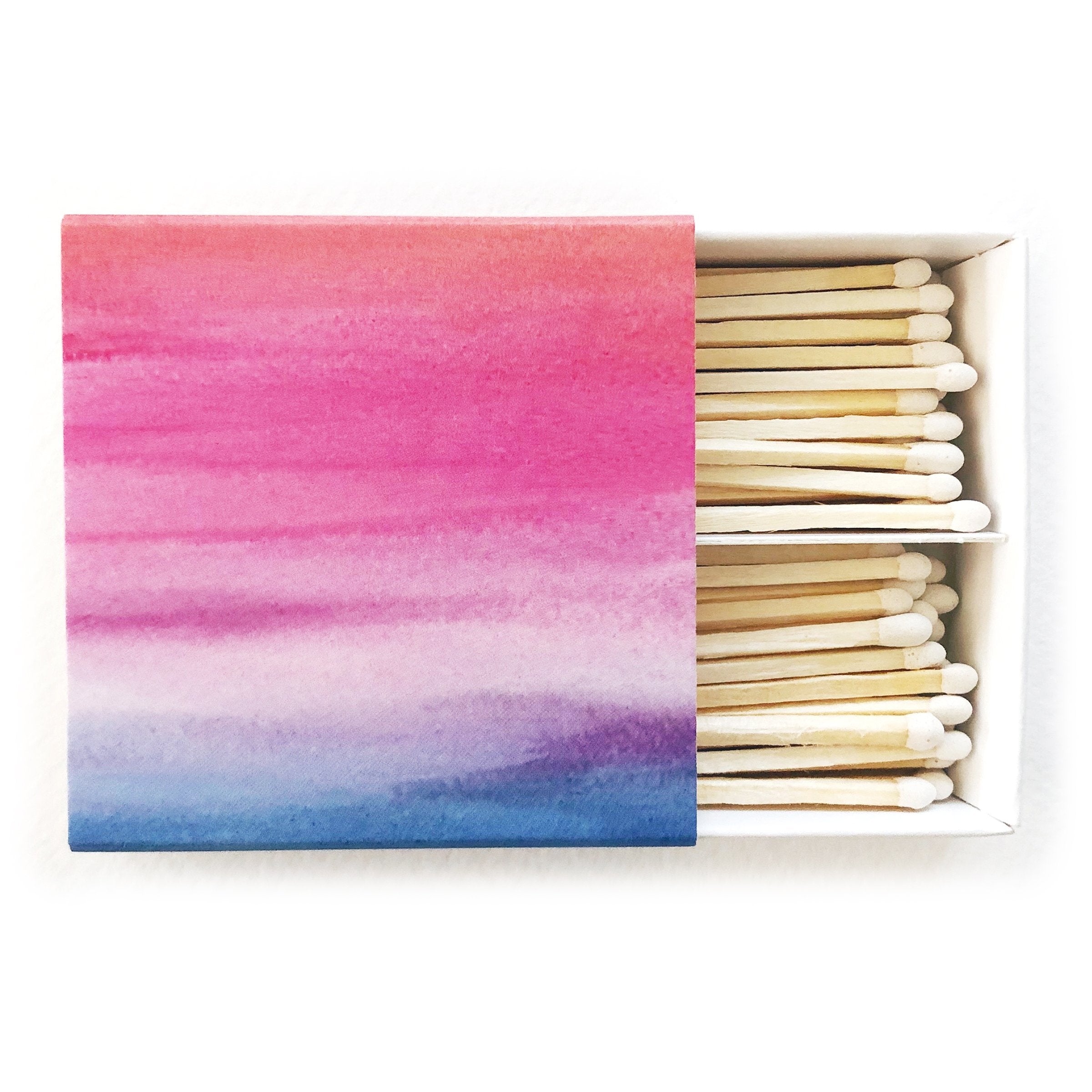 Watercolor Ombre Matches