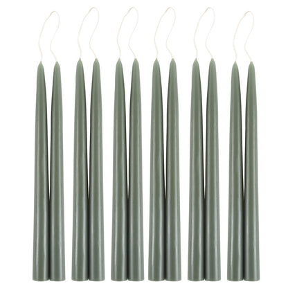 Pair of Taper Candles - Moss - Candles by Carlyle Avenue