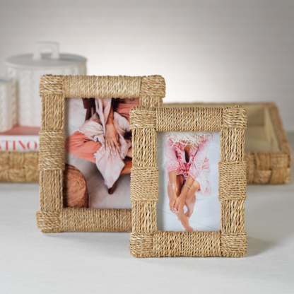 Abaca Rope Photo Frame - Picture Frames by Carlyle Avenue