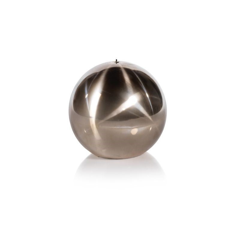 Titanium Ball Candle - Gold - CARLYLE AVENUE